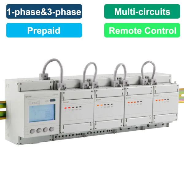 Cheap Multi Circuits Prepaid Energy Meter 1 Phase 3 Phase for sale