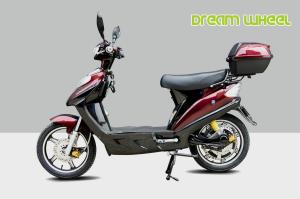 China Red 16 Pedal Assisted Electric Scooter 500W 48V Hydraulic Disc Brakes power assisted bicycle Canadian standard on sale