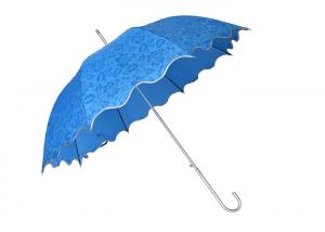 China Blue Watermark Printing Promotional Gifts Umbrellas Standsard Size Aluminum Frame on sale