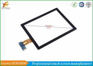Best 15 Inch Waterproof Touchscreen Display Smooth Touch , Hard And Anti Wear Surface wholesale
