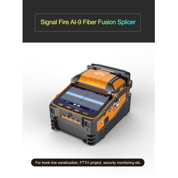 Single Fire Automatic Fiber Splicing Machine AI-9 With 6 Motors