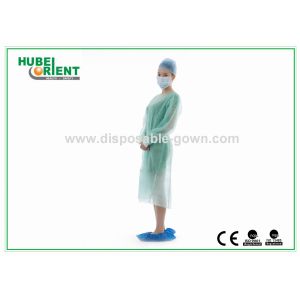 China Knitted Wrist SMS Nonwoven Disposable Isolation Gowns on sale