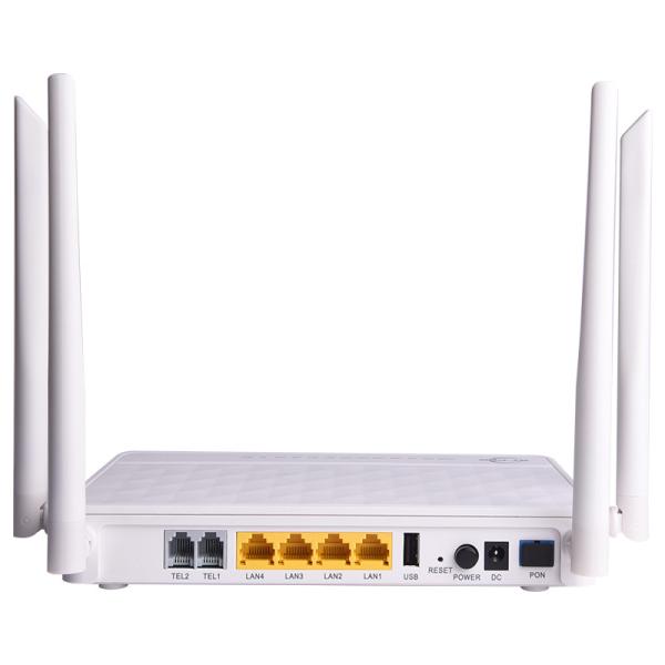 Cheap 4GE 2.4G 5.8G WLAN ONT Dual Band XPON AC EPON ONU for sale