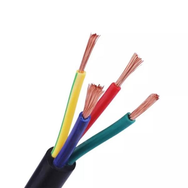 Cheap 4mm 6mm 10mm 16mm 4 core Copper Conductor Pvc Insulation Flexible Wire Cable for sale