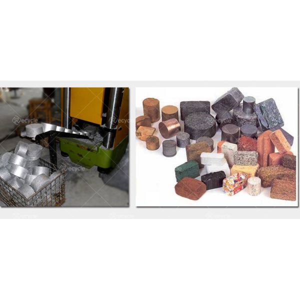 Mobile Aluminium Cans Press Scrap Metal Baler Machine