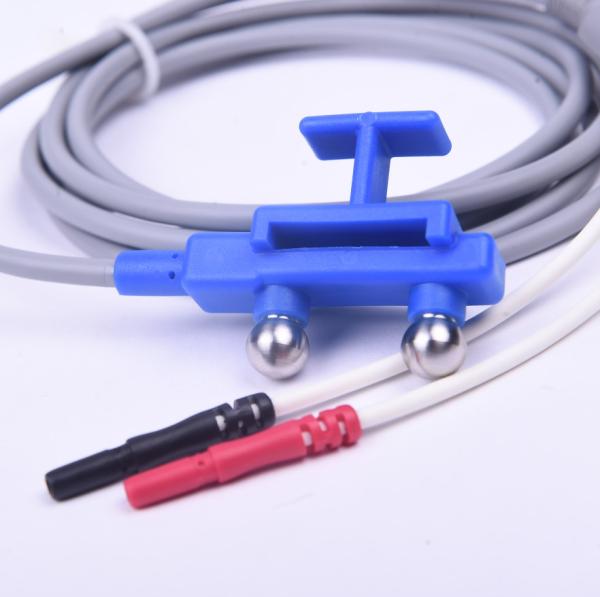 Cheap Adult Fixed Surface Nerve Stimulating Electrode With Two Connectors HandHeld for sale