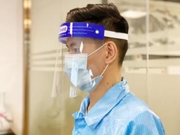 Elastic Headband Type Full Face Shield