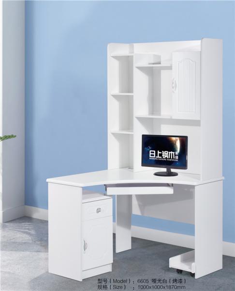 Cheap Light Color MDF Computer Table Utility Functions Long Performance Life for sale
