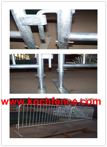 Free Standing Crowd Control Barricades durable With ISO9001 Certification