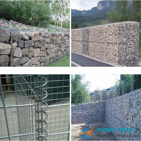 Cheap Low Cost Gabion Mesh/Gabion Box With Galvanized Wire, PVC Coated Wire for sale