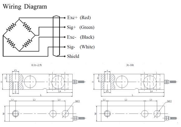 0.15t Platform Scale Load Cell