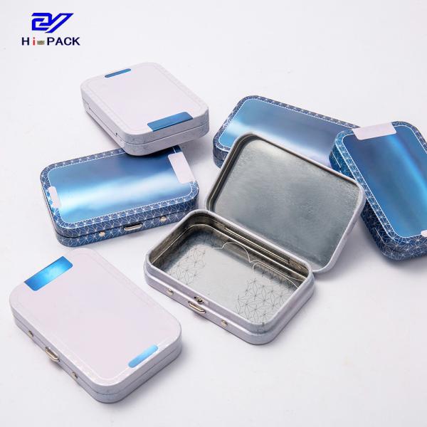 Cheap Childproof Rectangular Tin Box Custom Weed Packaging With Logo for sale