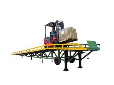 Cheap 10 Ton Fixed Hydraulic Dock Leveler , Portable Loading Dock Ramps DCQ10-0.7 for sale
