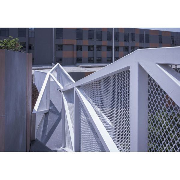Sound Absorption Metal Expanded Mesh Panels 0.5mm Thickness