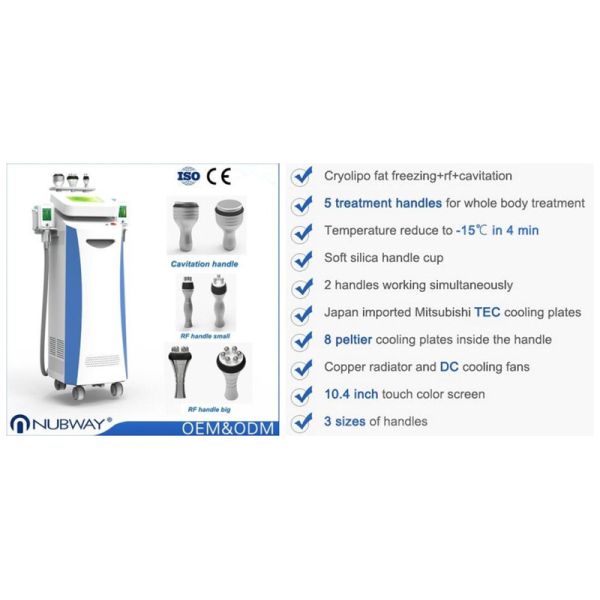 Fat cell slimming machine / cryolipolysis freezing fat cell machine
