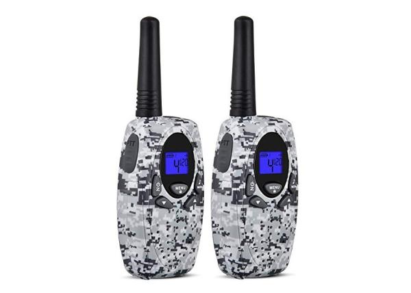 Cheap Bright LCD Display Camouflage Walkie Talkie With Channel Locked Function for sale