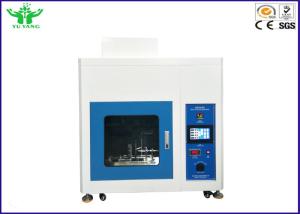 Touch Screen Glow Wire Tester / Flammability Testing Machine IEC60695-2-10  10mm/s～25mm/s