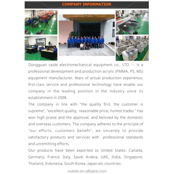 Industrial Acrylic Chamfering Machine 220V 3000W for PMMA Beveling