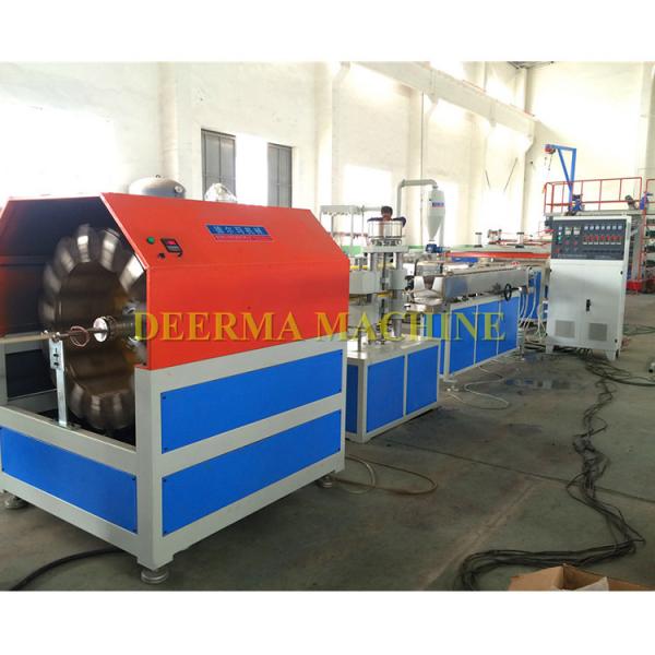 Cheap High Productivity PVC Braided Hose Extruder Machine with 10m/min Line Speed Manufacturing for sale
