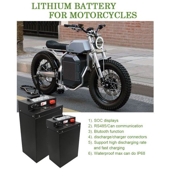 Deep Discharge E Scooter Battery Pack 72V 10Ah 45Ah