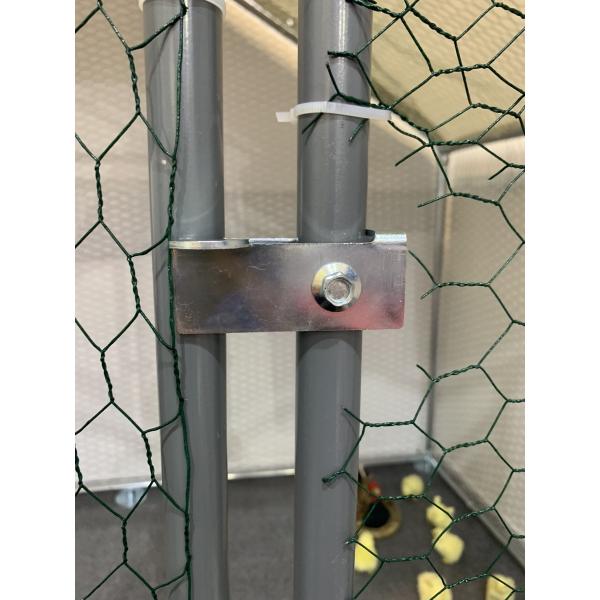 OEM Quick Connect Frame 2.8mx3m Walk In Chicken Cage
