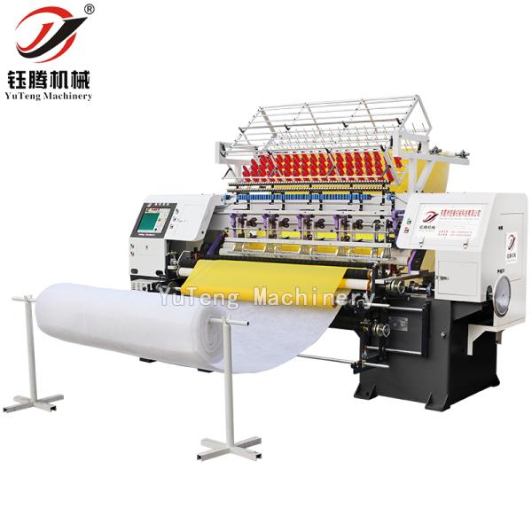 Multi Needle Shuttle Computer Quilting Machine