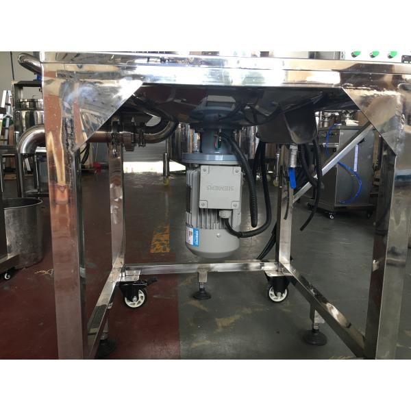 SUS316L Hand Sanitizer Making Machine Liquid Soap Shampoo Homogenizer Mixing Tank