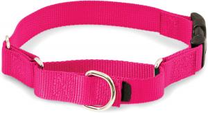 China Martingale Soft Nylon Dog Collar With Quick Snap Buckle on sale