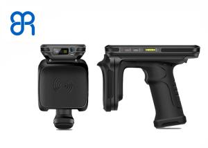 Long Range UHF Handheld RFID reader with R2000 4dBic circular polarized antenna