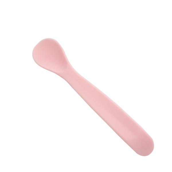 Customized Food Grade Silicone Baby Spoon Toddler Fork Tableware