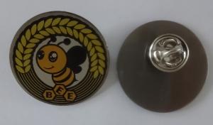 Best custom  bee metal  printing pin  badge, lapel pin, gift badge wholesale
