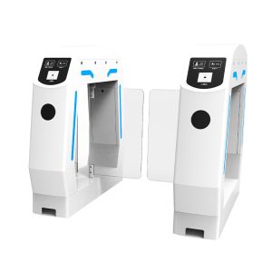 China Auto Optical Turnstile Gate Biometric Turnstile With Acrylic Glass on sale