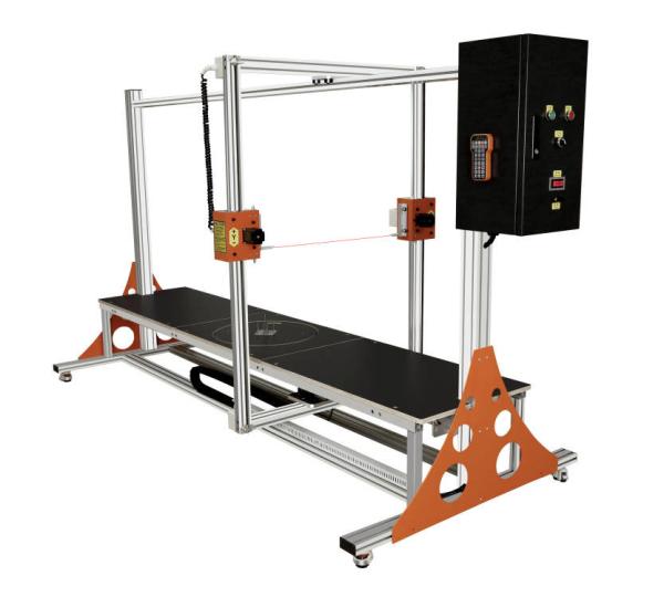 Cheap CNC Hot Wire Foam Cutting Machine Remote Control Handle 20m 2.4GHZ for sale
