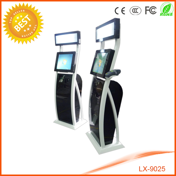 Multi Functional Touch Screen Payment Kiosk For Car Parking Payment