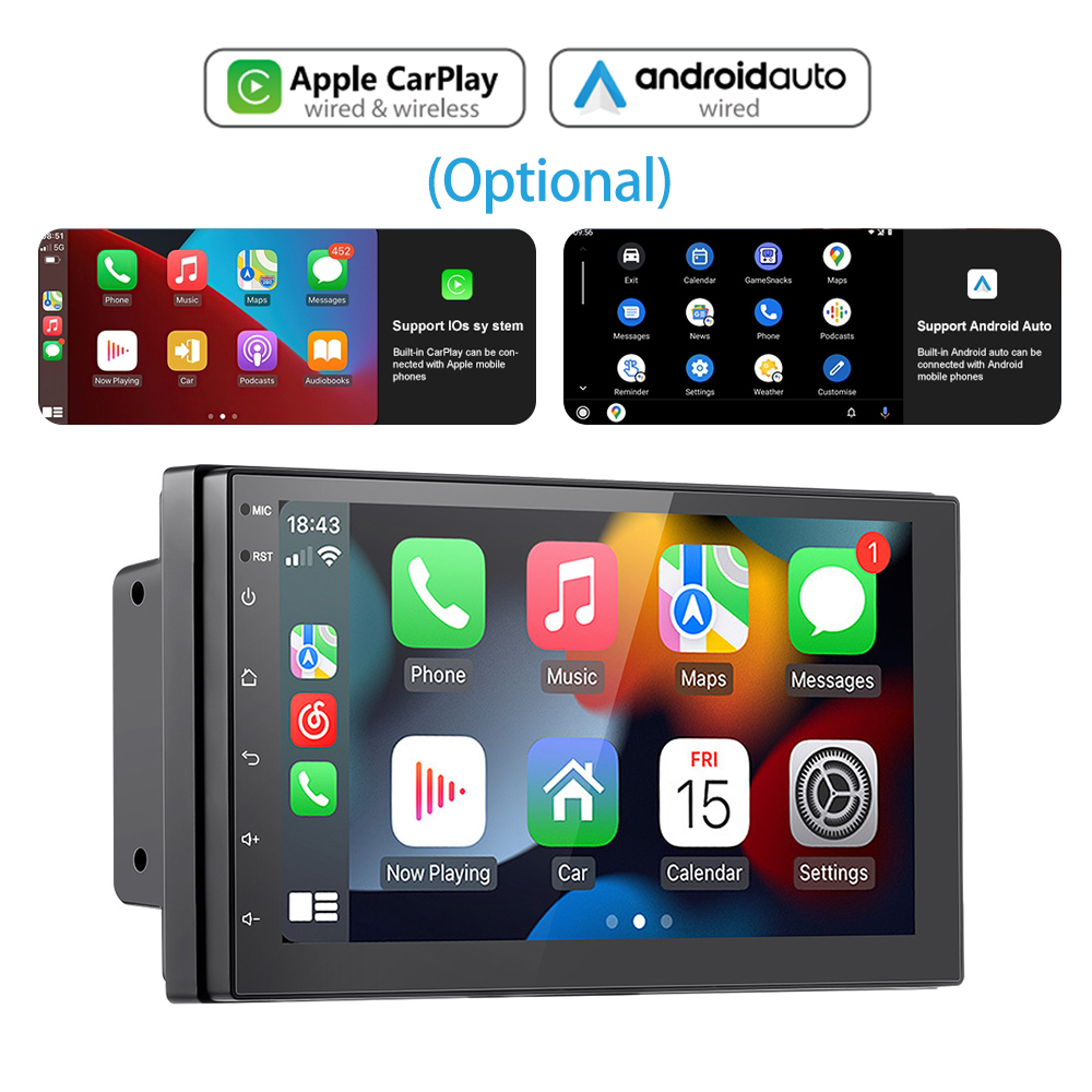 OS Android 10 Car Radio IPS GPS 2 Din Touch Screen for Car MP3 Bluetooth Player FM Radio