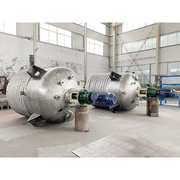 Single Layer or Jacketed Structure Agitator Reactor for 500L Batch Chemical Reaction