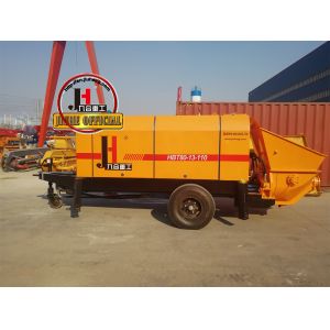 China JIUHE 80 M3/H High Efficiency HBT80 Electric Concrete Pump Machine Stationary Concrete Pump on sale