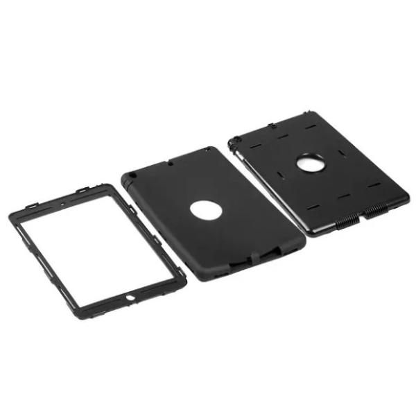 3 in 1 Rugged Hybrid Shockproof Heavy Duty Rubber Tablet Case Cover For iPad Pro 9.7