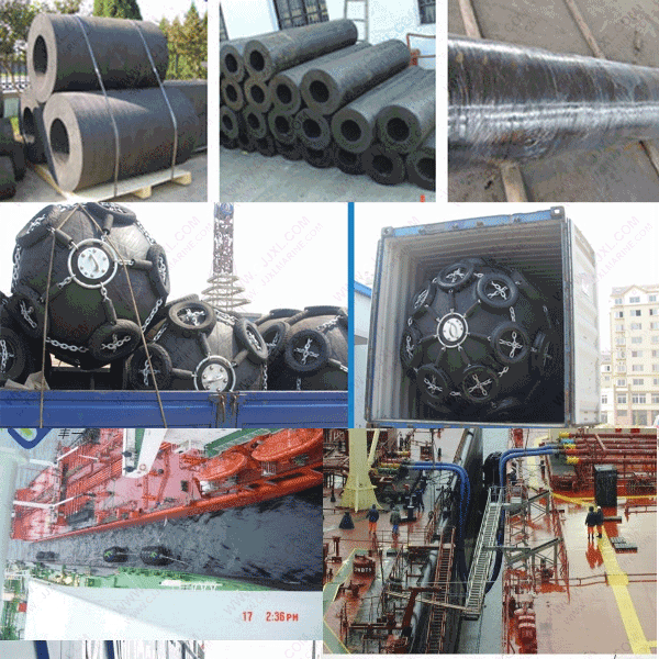 Low Reaction Super Cell Rubber Fender