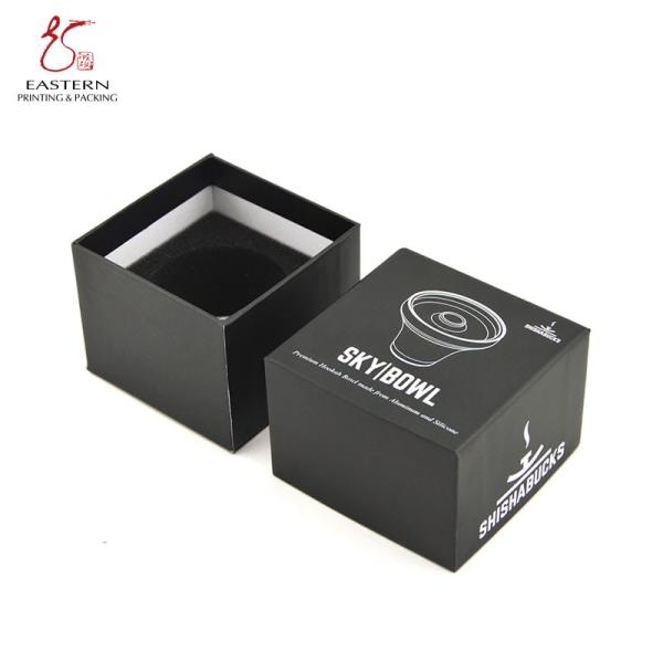 65mm Height Custom Printed Paper Box , Wrist Watch Packaging Box With Sponge