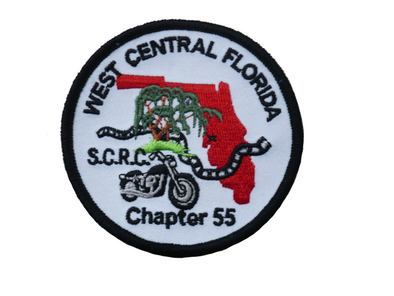 Embroidered Custom Patches / Badges With Personalized Pattern For Clothing /