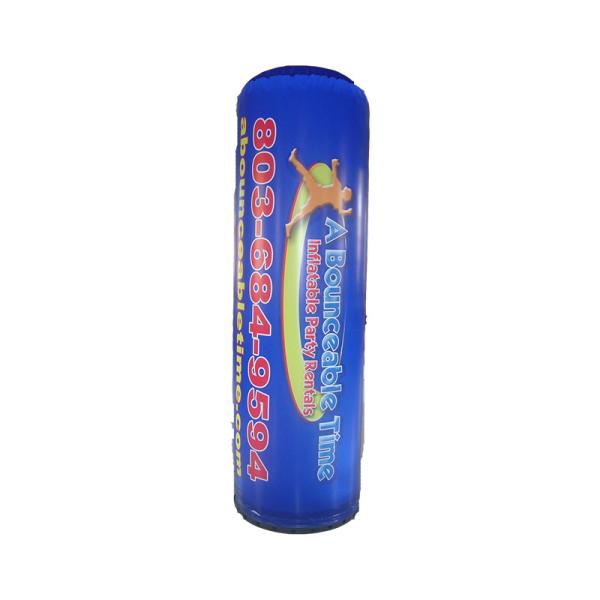 Cheap Custom Logo Inflatable Column 3.5m Advertising Classic With Light for sale