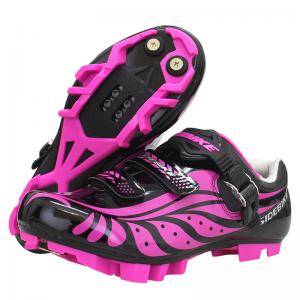 Best Comfortable Nylon Ladies Cycle Touring Shoes , Female Cycling Shoes Dampproof wholesale