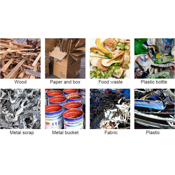 Customized Design Double Shaft Shredder Palm Shells Small Shredding Crusher