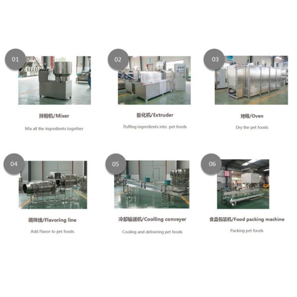 Professional Automatic Complete Pet Feed Production Line