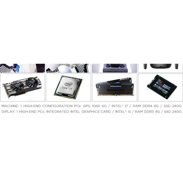 VR Ride Virtual Reality Chair Arcade Game Machine 360 Degree Dynamic Platform