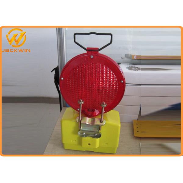 1000M Visible Amber Emergency Flashing LED Traffic Warning Lights with Two 4R25 Battery 185 * 95 * 340 mm