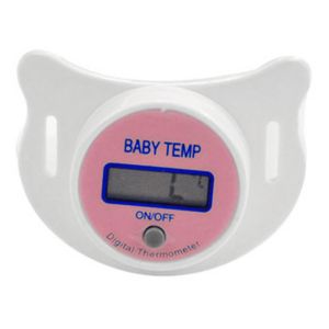 Baby Nipple Thermometer Termometro Baby Pacifier LCD Digital Mouth Nipple