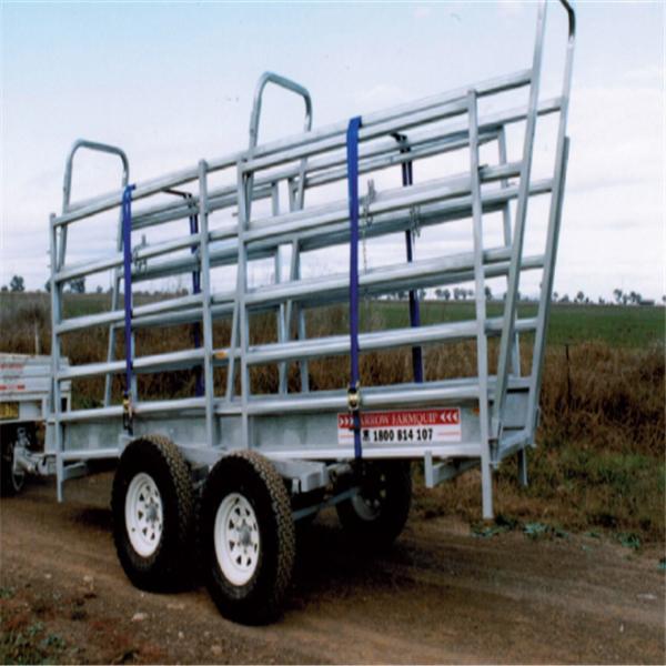 Cheap Australian Galvanized Cattle Loading Ramp / Mobile Cattle Loading Ramp Easy Installing for sale