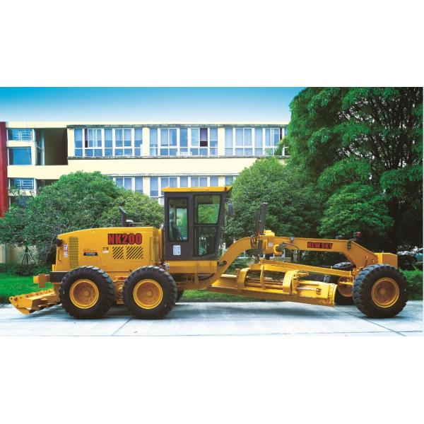 Multifunction 16500kg 220HP Powerful Traction Motor Grader